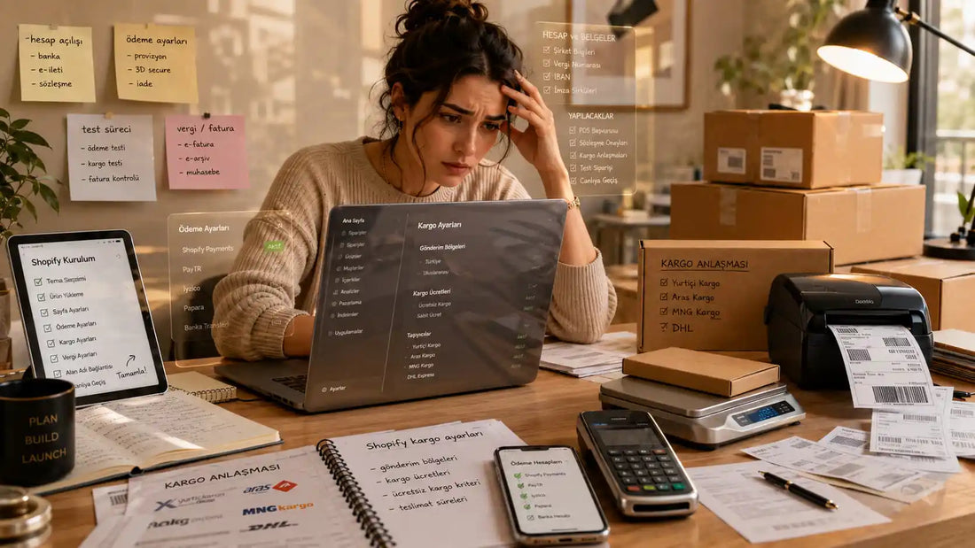 Türkiye'de Shopify Altyapısı ile Satış Yapıyorsanız: Ödeme ve Kargo Altyapınızı Doğru Kurmadan Tek Ürün Satmayın!